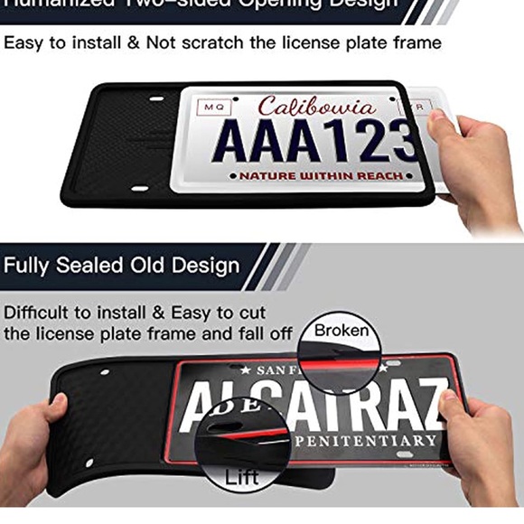 2 pack Intermerge license plates frames - Picture 7 of 8